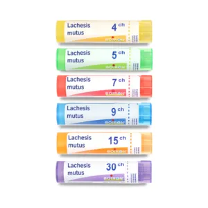 Boiron Lachesis mutus granules homéopathiques