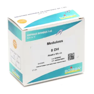 Ampoules buvables Boiron Meduloss 8 DH
