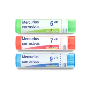Mercurius corrosivus granules homéopathiques Boiron