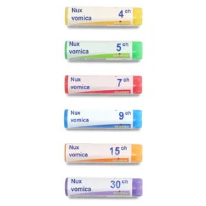 Médicament homéopathique Boiron Nux vomica dose