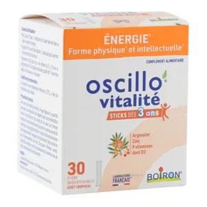 Oscillo vitalité sticks Energie forme physique et intellectuelle