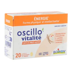 Oscillo vitalité comprimés effervescents sans sucre