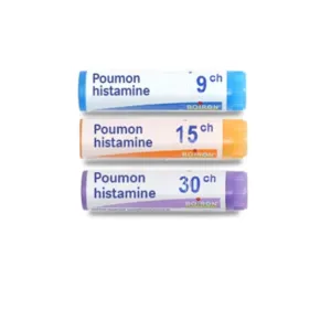 Poumon histamine dose homéopathique Boiron