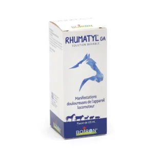 Solution buvable Boiron Rhumatyl GA pour animaux