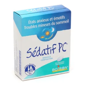 Boiron Sedatif PC comprimés homéopathie sommeil anxiété