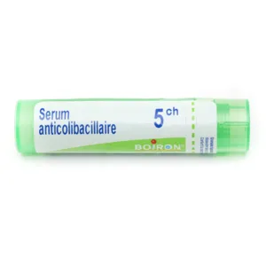 Serum anticolibacillaire 5CH homéopathie en granules