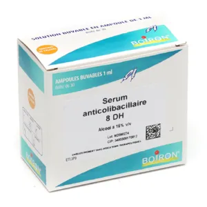 Serum Anticolibacillaire ampoules Boiron 8 DH