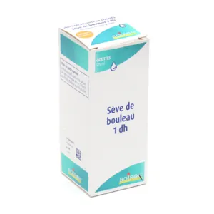Sève de Bouleau 1 DH gouttes homéopathiques Boiron
