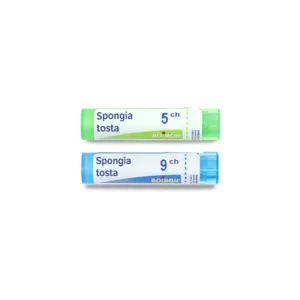 Spongia tosta granules homéopathiques Boiron