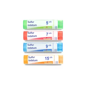 Sulfur iodatum granules laboratoire Boiron