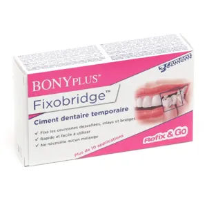 Bonyplus Fixobridge ciment de scellement pour couronne dentaire