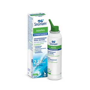 Sinomarin spray solution d'eau de mer nez bouché