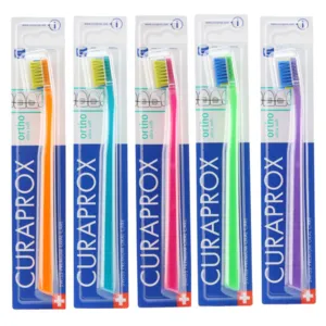 Curaprox Brosse à dents appareils dentaires CS 5460 Ortho ultra soft