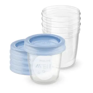 Pot de conservation Avent  pour lait maternel 5x180 ml