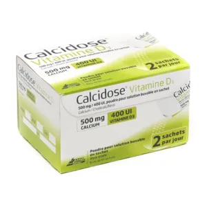 Calcidose Vitamine D3 ostéoporose