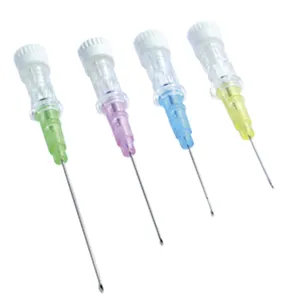 Cathéter droit Delta Ven T Pur avec connexion Luer Lock