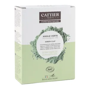 Poudre ultra-ventilée d'argile verte Cattier