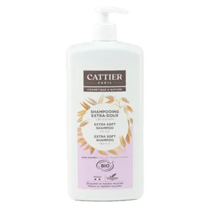 Shampooing extra doux Bio tous types de cheveux Cattier