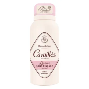 Mousse intime sans rinçage Cavaillès peau sensible