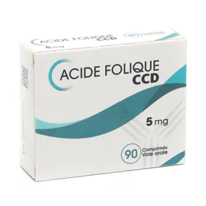 Acide folique 5 mg CCD comprimé