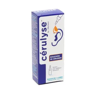 Cerulyse goutte oreille bouchée
