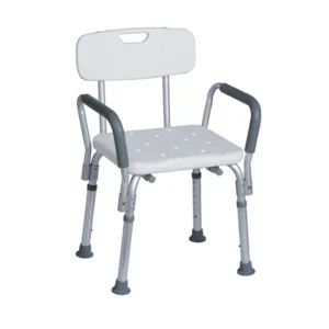 Euromedis Chaise de douche avec accoudoirs aide à la toilette