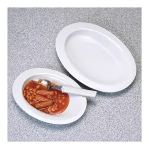 Assiette profilée Manoy aide aux repas