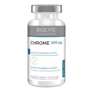 Biocyte Chrome 200 µg glycémie normale