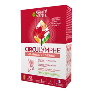 Comprimés Santé Verte Circulymphe Jambes légères