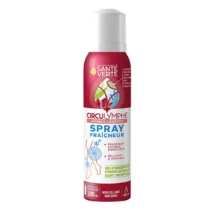 Spray fraicheur jambes lourdes Circulymphe Santé verte