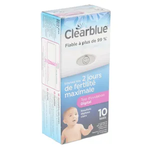 Clearblue Digital test d'ovulation conception bébé