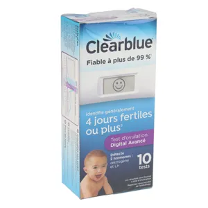 Test ovulation Clearblue digital avancé