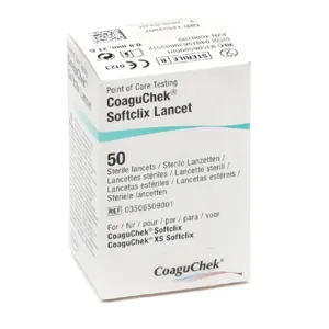 CoaguChek Softclix lancettes stériles