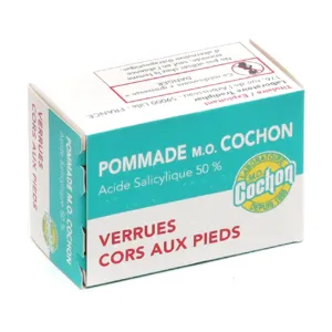Pommade Cochon verrues cors aux pieds