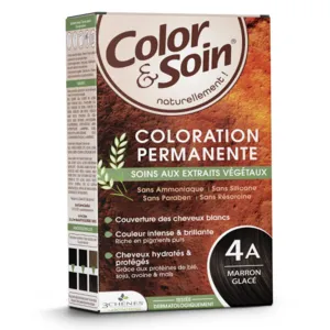 Coloration marron glacé Color et Soin
