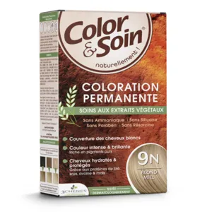 Les 3 Chênes Color et Soin blond miel 9N coloration cheveux