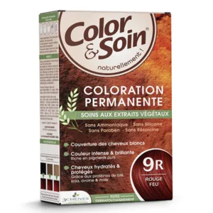Les 3 Chenes Color et Soin couleur rouge feu cheveux