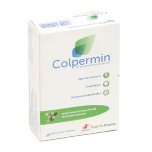Colpermin 187 mg Spasmes et flatulences