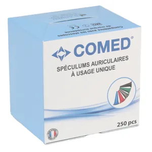 Spéculum auriculaire à usage unique Comed pour otoscope