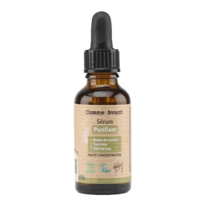 Comme Avant sérum visage purifiant anti imperfections bio