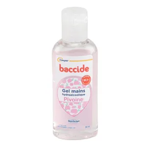 Gel hydroalcoolique Baccide parfum Pivoine