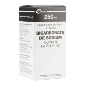Cooper bicarbonate de sodium 1,4 % solution pour perfusion en flacon