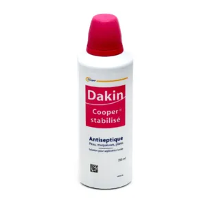 Dakin Antiseptique Peau Muqueuses et Plaies