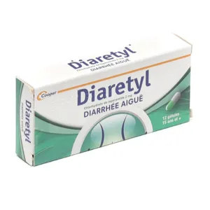 Diaretyl 2 mg gélules diarrhée
