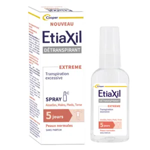 Spray Détranspirant Extreme Etiaxil Peaux normales