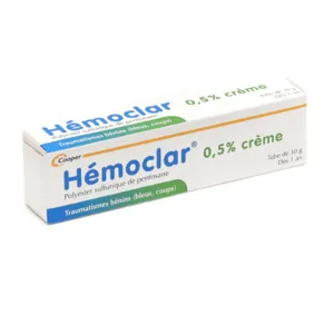 Hemoclar 0,5% crème contusion et bleu