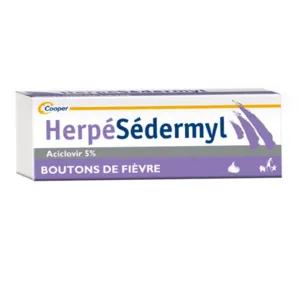 Crème bouton de fièvre HerpeSedermyl 5% Cooper