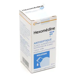 Hexomedine 1 pour mille solution désinfectante cutanée