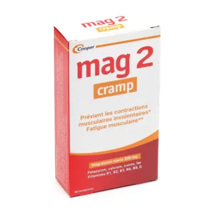 Comprimés Mag 2 cramp Magnésium marin
