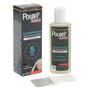 Shampooing anti poux Pouxit Flash